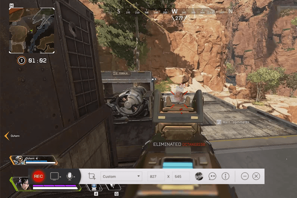 apowersoft mac screen recorder game recording software interface